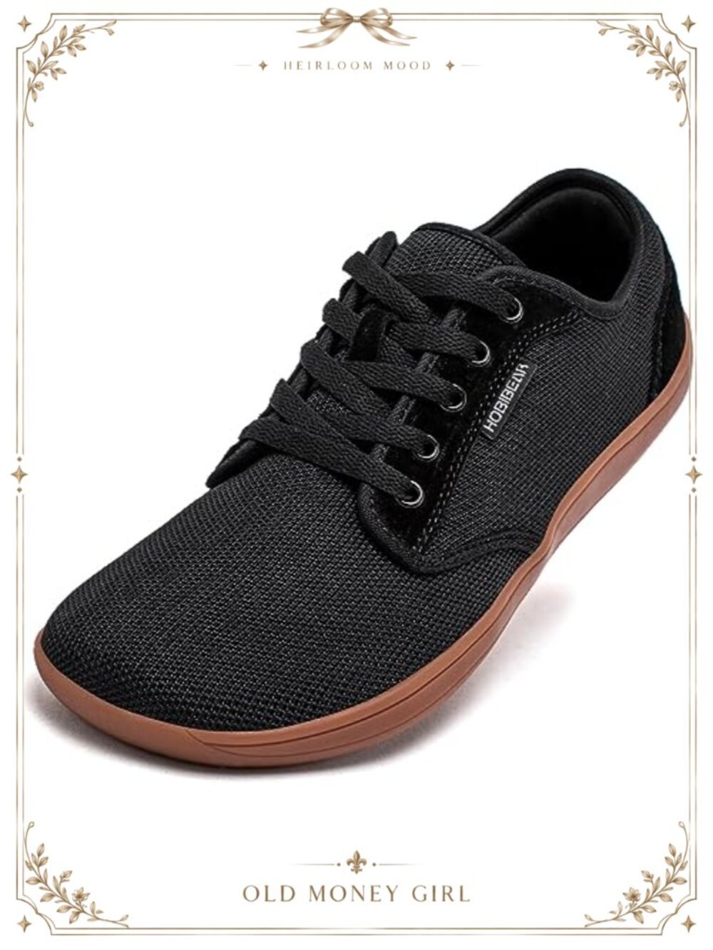 HOBIBEAR Wide Width Barefoot Shoes Zero Drop Minimalist Athletic Walking